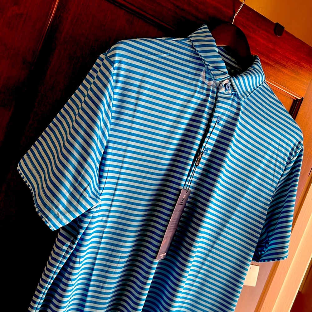 Brand New Head Golf UV Protection, Memory Stretch, Moisture Wicking Cooling Polo